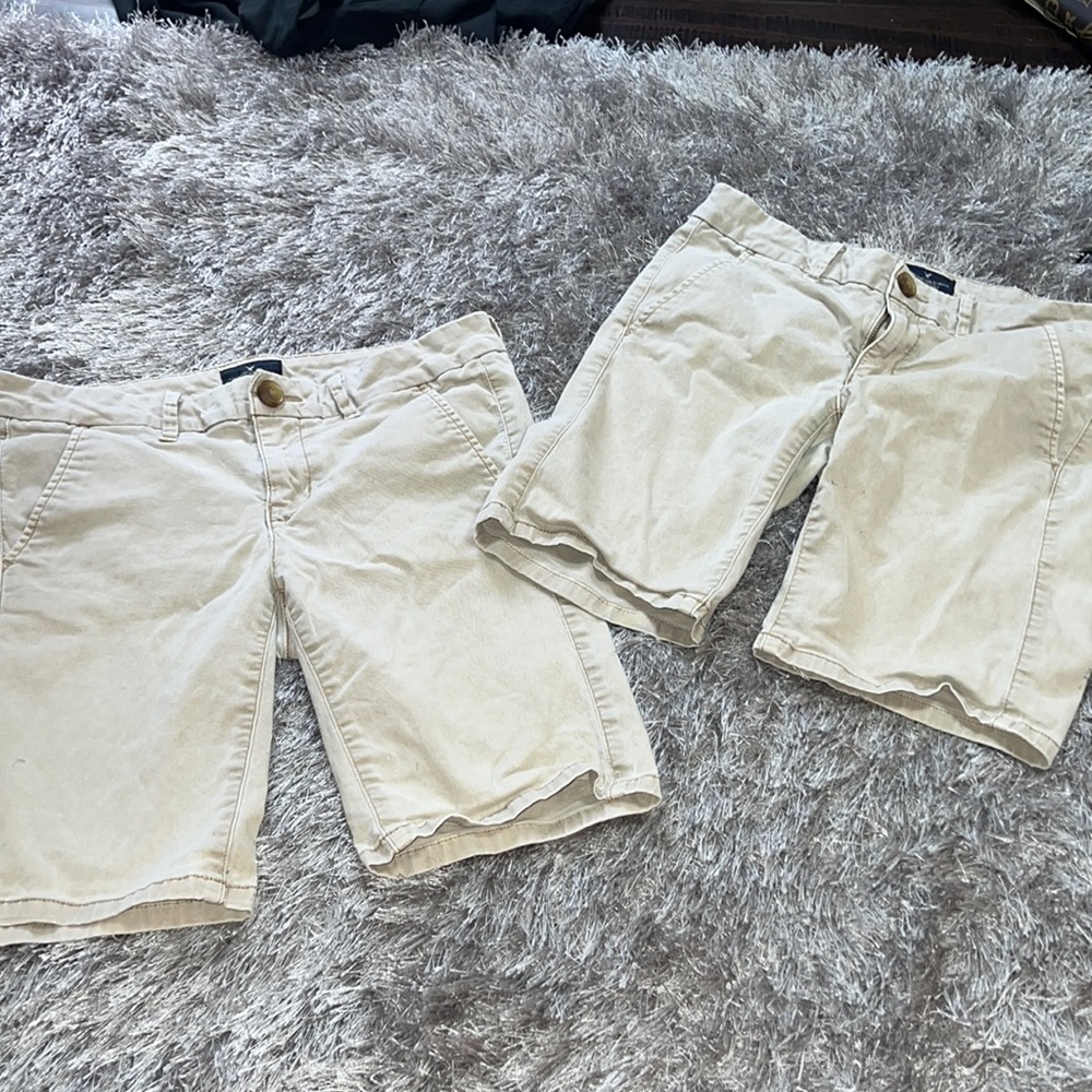 American Eagle Khaki Shorts